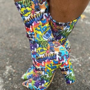 Graffiti Boot